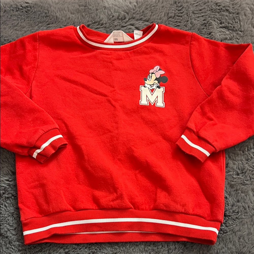 H&M Red Kids Sweatshirt with Character Patch